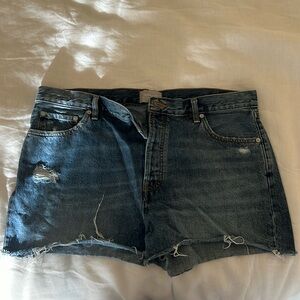 Everlane denim shorts